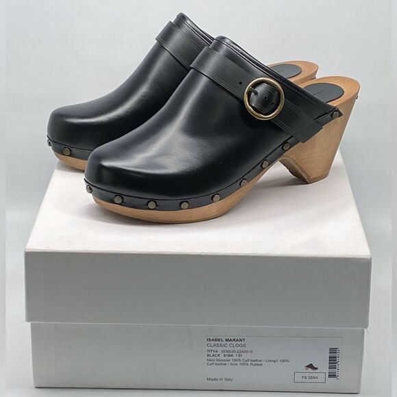 Isabel Marant Titya Studded Clog size 37 - Picture 10 of 12
